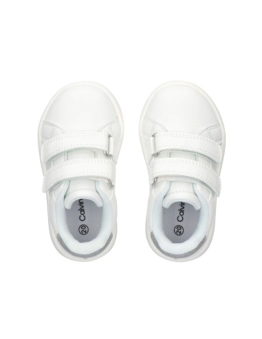 Calvin Klein sneaker con strap e dettagli glitter